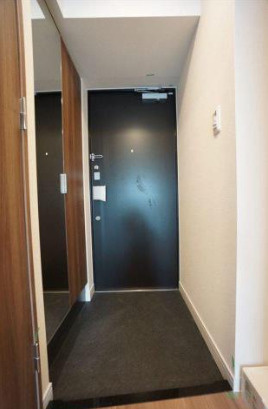 プレサンスSAKAEフロントの玄関