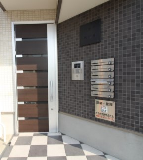 リテラ高宮東のエントランス