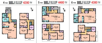 【間取り】 | 野津田町　新築分譲住宅♪ | 【4号棟・5号棟・6号棟：間取図♪】☆太陽光発電システム（3.11～4.00W）・蓄電池（7.04KWH）