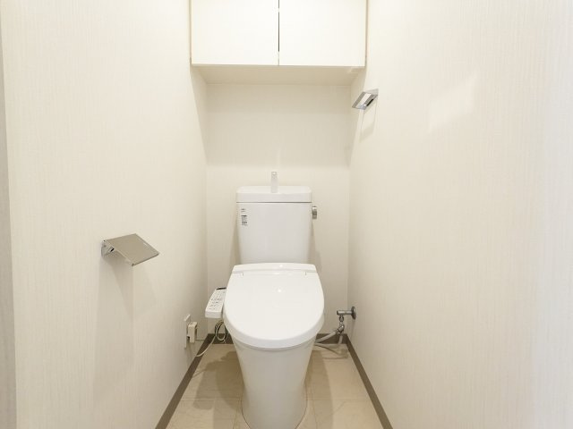 ケーディーエックスレジデンス豊洲のトイレ|落ち着いたトイレです
