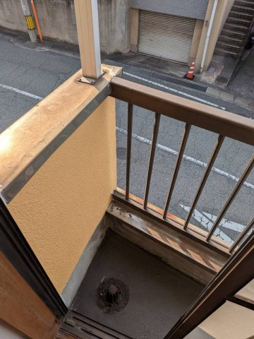 いろはテラス宮原のバルコニー