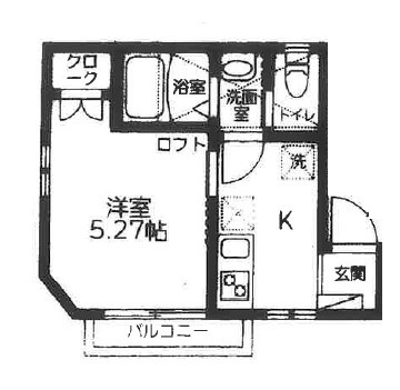 プランドール池袋の間取り|間取りです。
