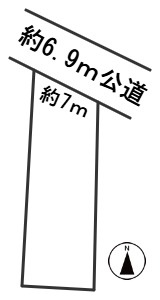 ６７１８８　岐阜市川端町土地の画像