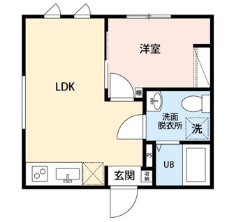 【間取り】 | カンパネラ寺町 | 間取りです。