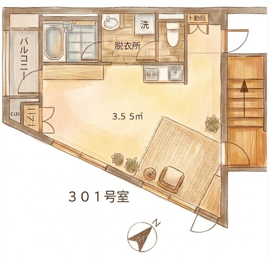 東海林ビルの間取り