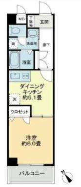 【間取り】 | フルール狛江