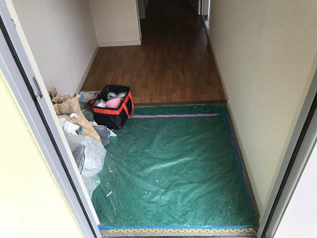 ハニーサイド塩屋の玄関