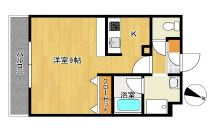 神戸市北区鹿の子台南町２丁目のハイツ