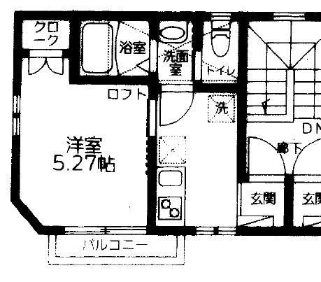 プランドール池袋の間取り|間取りです。