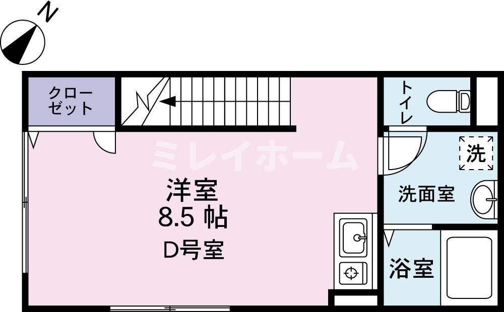 ウエストヴィレッジの間取り