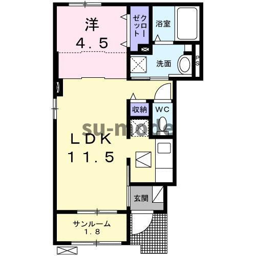 【間取り】 | サンシャイン