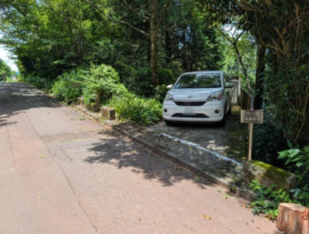 函南町　南箱根ダイヤランドの前面道路含む現地写真