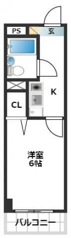 【間取り】 | ライオンズマンション王子Ⅵ