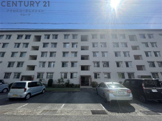 東園田団地2号棟の外観