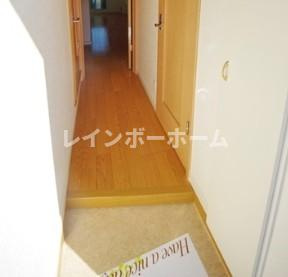 リバーサイドMINEの玄関