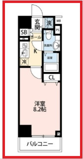 【間取り】 | アクサス東京イーストガーデン