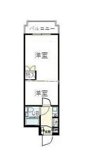 【間取り】 | 日興パレス登戸(Nikko Palace Noborito)