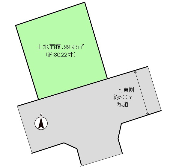 西東京市谷戸町1丁目　土地
