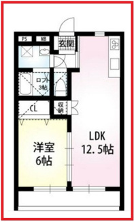 【間取り】 | ジュールエストⅡ