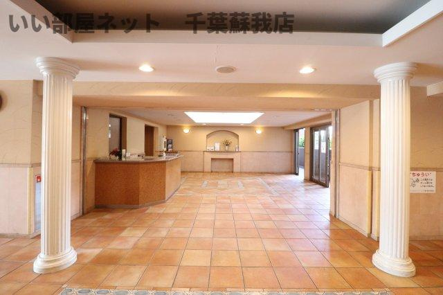 ダイアパレスヒルトップ・エフ千葉寺駅前のロビー|建物の内部です