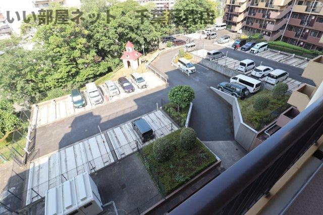 ダイアパレスヒルトップ・エフ千葉寺駅前の駐車場|駐車スペースもあります