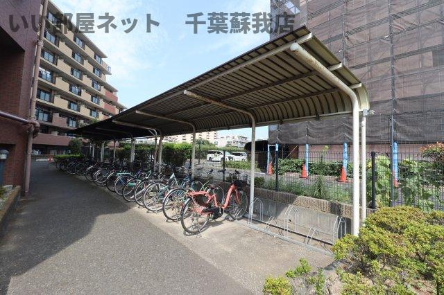 ダイアパレスヒルトップ・エフ千葉寺駅前のその他共用部分|駐輪場