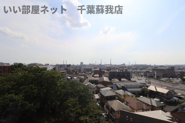 ダイアパレスヒルトップ・エフ千葉寺駅前の展望