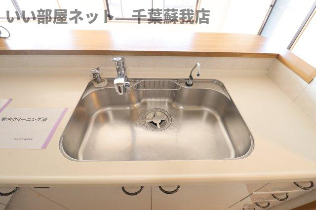 ダイアパレスヒルトップ・エフ千葉寺駅前のキッチン|キッチンでお料理をお楽しみください