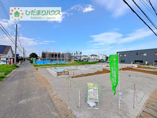 【外観】 | 土浦市木田余西台第2　新築戸建　7号棟 | （7.30撮影）