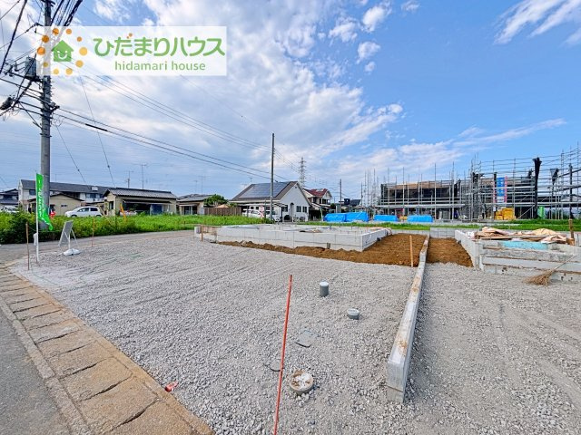 【外観】 | 土浦市木田余西台第2　新築戸建　7号棟 | （7.30撮影）
