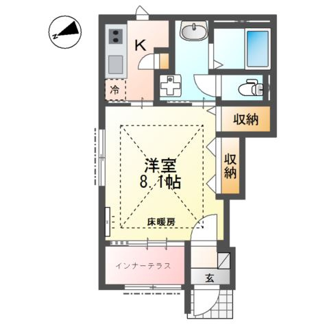 ラ・ソア　新川の間取り