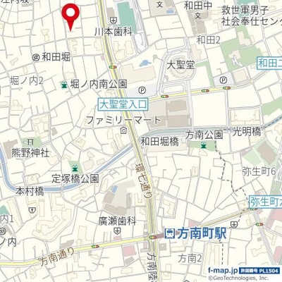 【地図】 | ジェイパーク方南町