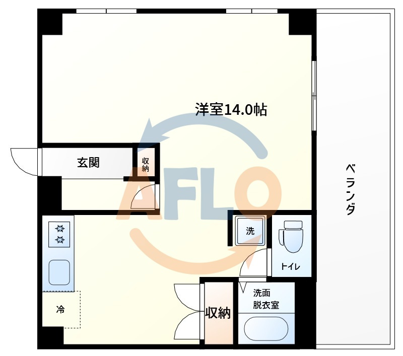 AKパレスの間取り