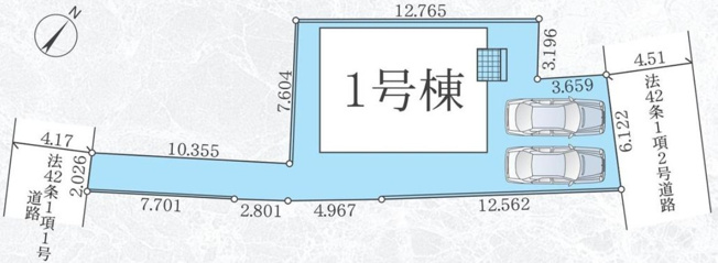 【区画図】 | 藤沢市大庭4期 新築戸建 全1棟