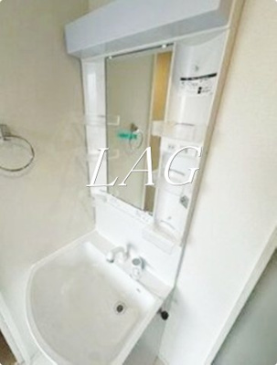 【洗面所】 | ハーモニーテラス江原町Ⅲ | 洗面台です。