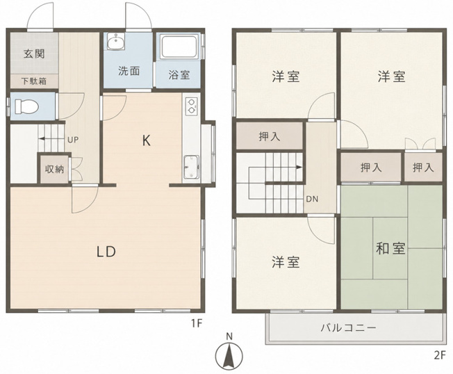 【間取り】 | ◆町田市木曽西5丁目　中古戸建◆