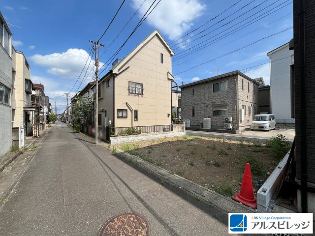 新築／富士見市水谷東2丁目の前面道路含む現地写真|前面道路