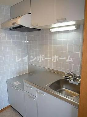 PLAZA　Y・Kのキッチン|同物件別号室参考写真です。