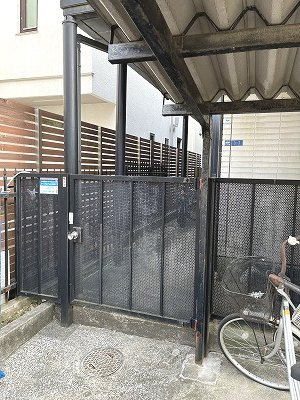 ハイム田園調布のエントランス