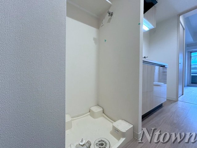 【設備】 | プレサンス広小路通今池 | 洗濯機置き場です