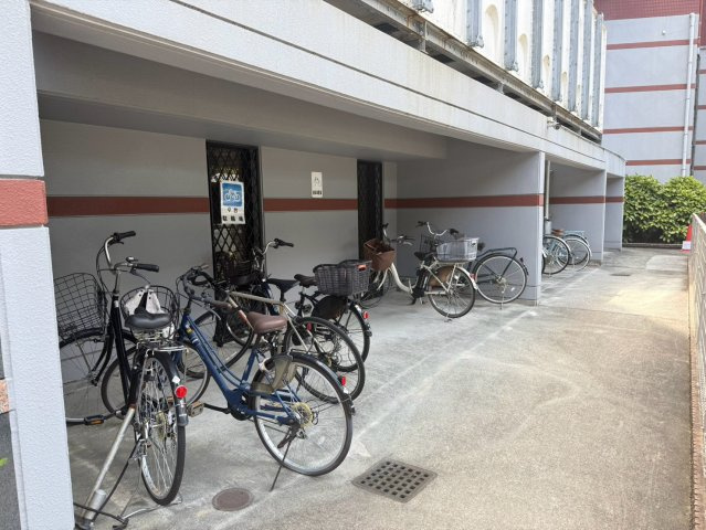 シティライフ新町Ⅱ／８Fの駐輪場
