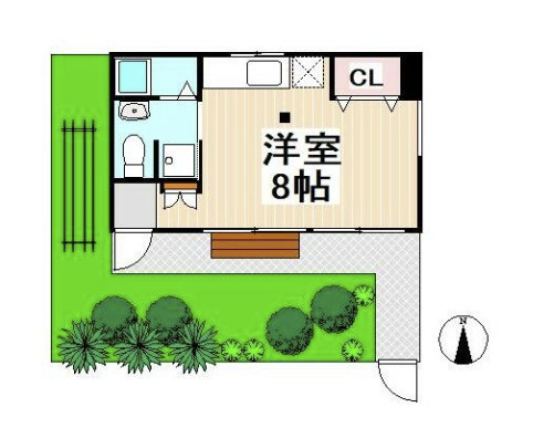 岩田邸の間取り