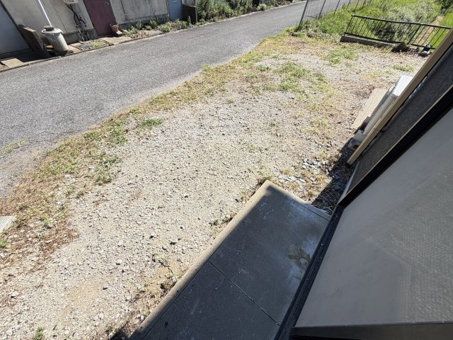 旭市ニ戸建てのバルコニー