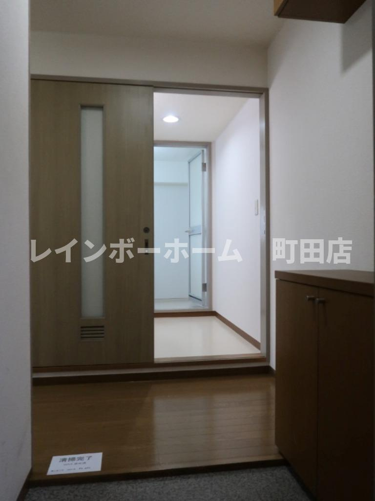 プラザ矢部※初期費用分割あと払いサービス利用可能物件の玄関|※別号室参考写真
