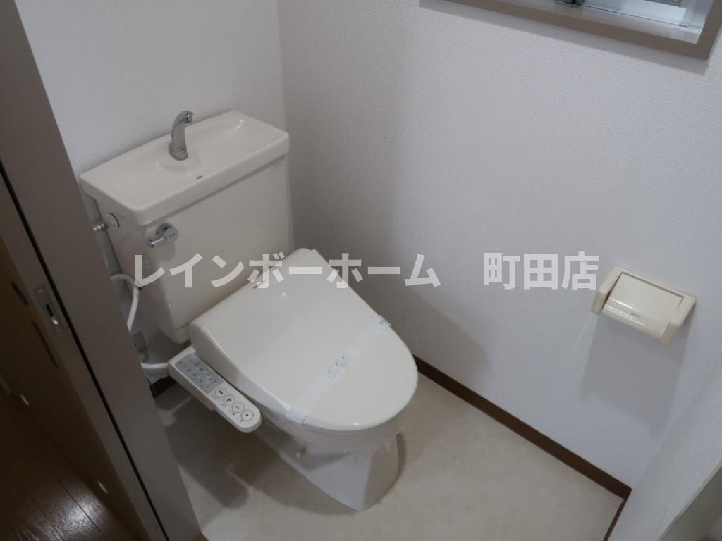 プラザ矢部※初期費用分割あと払いサービス利用可能物件のトイレ|※別号室参考写真