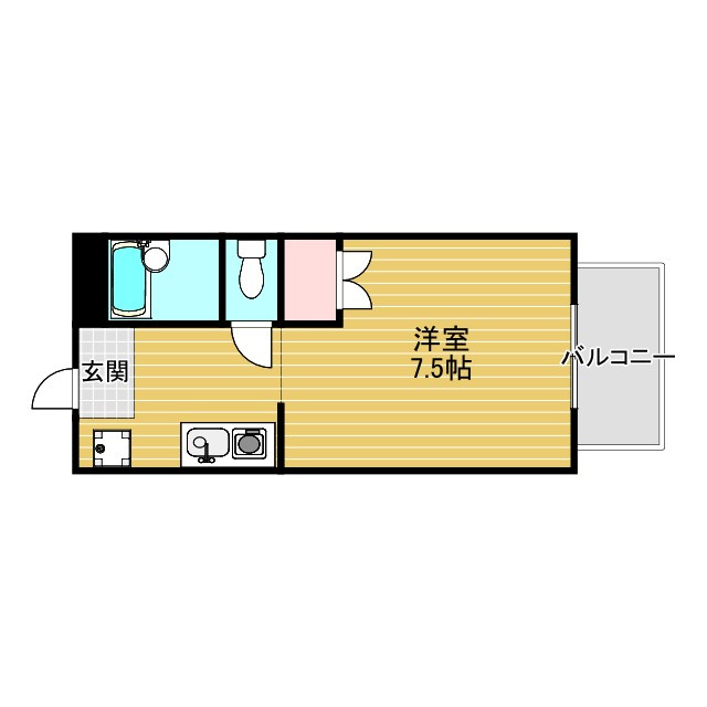 フローラハイツの間取り