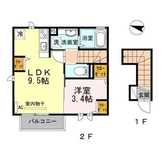 カーサコモドⅣの間取り
