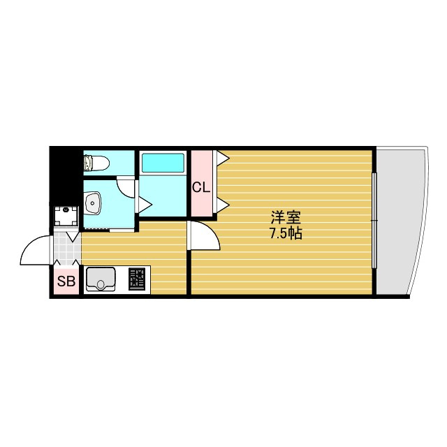 ルミエール新大阪の間取り