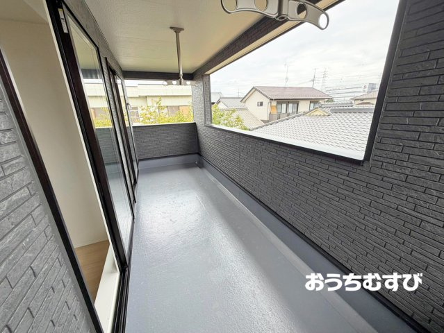 小牧市多気北町第1(全5棟)のバルコニー
