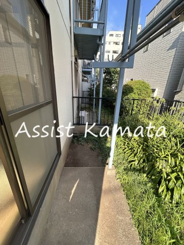 久保井ハイツのバルコニー